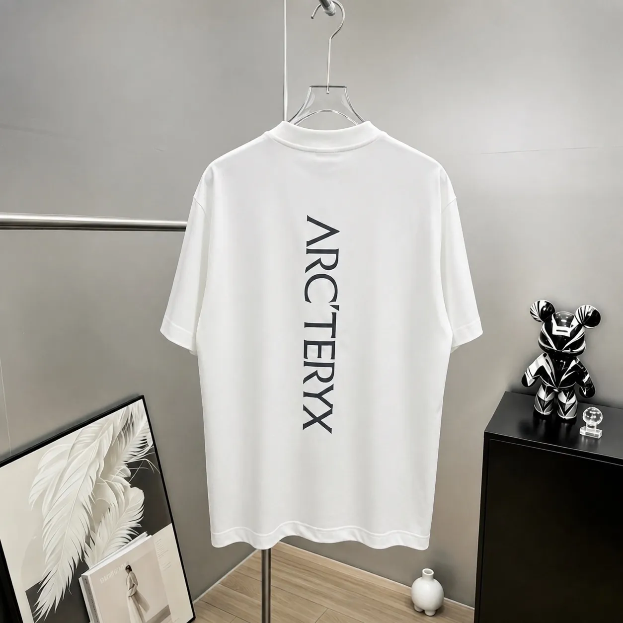 Arc～ 《 》 ， T ， Same Style ， : Black White Coffee Brown Size：S（90-130 ） M（125-150 ） L（135-165 ） XL（160-190 ） XXL（185 ）